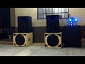 prueba de sonido eminence kappa 18 en cajon tipo martin . no tengo los derechos de autor