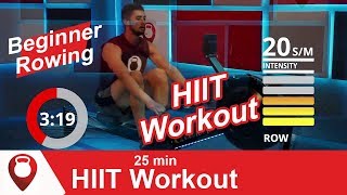 Beginner Rowing | 20 Minute HIIT Workout