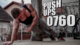 1000+ Pushups in a row (active rest only)