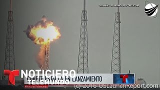 Estalla un cohete de la NASA en Cabo Cañaveral | Noticiero | Noticias Telemundo