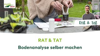 RAT \u0026 TAT: Bodenanalyse und Bodenleben fördern