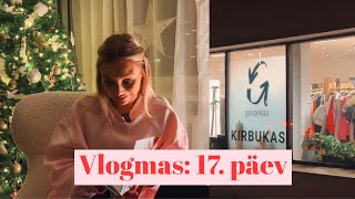 VLOGMAS | #17 Viin asju kirbukasse \u0026 avan armsa jõulupaki