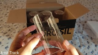 Borosil vision Glass 350ml Review unboxing