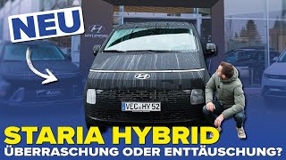 Was kann die neue Motorisierung vom STARIA? | STARIA Hybrid Verbrauchsfahrt 😉🔋