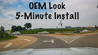 GMC Yukon Dash Cam install - OEM look - Chevy Suburban and Tahoe