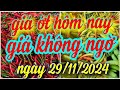 giá ớt hôm nay ngày 29/11/2024