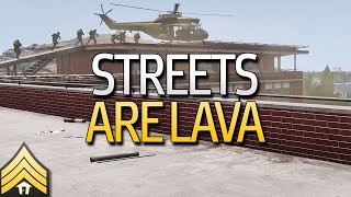 Streets are lava