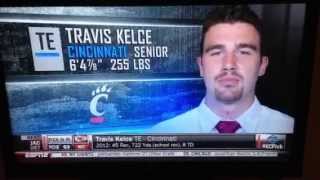 NFL Draft Announcement Travis Kelce | KC Chiefs Choice