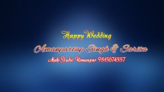 🔴Live Path \u0026 Batna Jaggo Ceremony of Amanpartap Singh \u0026 Sarita || Mahi Studio Usmanpur  9815674357