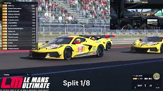 2024.11.24 Le Mans Ultimate CORVETTE GTE MONZA Online Race   Split 1/8