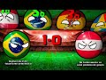 BRASIL en los mundiales PARTE 1  COUNTRYBALL 1930-1990