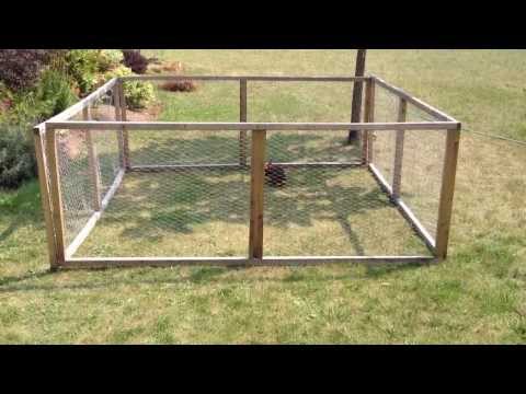 Canadian Outdoor Easy to Build Rabbit Run Canadian Outdoor Easy to Build Rabbit Run