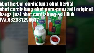 Obat herbal cordialung asli original harga hub Wa.082331296617