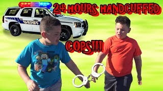 24 HOURS HANDCUFFED TOGETHER RUNNING FROM COPS!