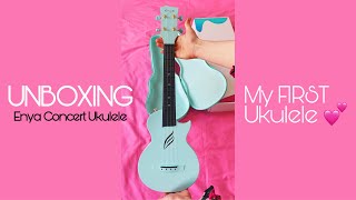 Unboxing | My FIRST Ukulele 💕 | Ukulele Newbie | Enya Concert Ukulele Nova | Uku