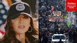 'I Think It's A Wonderful Thing': Kristi Noem Says She Supports Protesters—If They Remain Peaceful