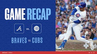 Game Highlights: Cubs Bullpen Shuts Down the Braves and Hoerner Walks It Off in