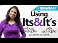 English Grammar Lesson - The difference between it’s and its.