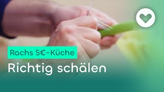 Richtig Schälen - Sellerie ohne zähe Fäden: Rachs 5€-Küche - Gewusst wie!