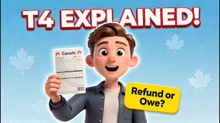 “T4 Explained for Beginners (Canada) | Don’t File Taxes Until You Watch This”