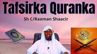 D 63 aad Tafsirka Quranka ( Suratu Cankabuut 31- 60) Sh C Raxman Shaacir