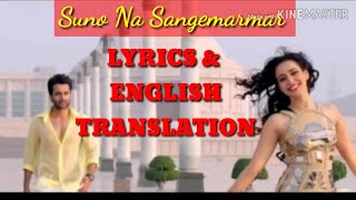 Suno na Sangemarmar LYRICS TRANSLATION Full Song HD Youngistan, Arijit Singh
