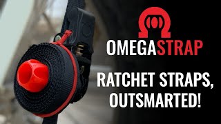 OmegaStrap Ratchet Straps | Easy to use, quick storage, and best loading tie downs you can buy!