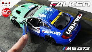 PLATZ/nunu 1/24 BMW M6 GT3 FALKEN 2017 THE ADAC ZURICH 24H RACE Car Model