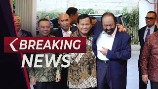 BREAKING NEWS - Keterangan Prabowo dan Surya Paloh Usai Pertemuan di Kertanegara Jakarta