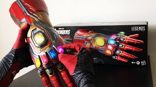 Spiderman No Way Home Unboxing INIFITY NANO GAUNTLET ENDGAME BY HASBRO MARVEL LAGENDS