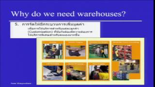 Industrial Plant Design : Warehouse Design and Operations | lecture 05