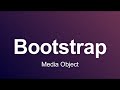 Bootstrap 3 Tutorial 64 - Media Object