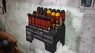 PARKSIDE zestaw śrubokrętów wkrętaków bitów XXL Screwdriver \u0026 Bit Set 116 elementów