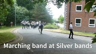 Newtown Silver band competition - marching video