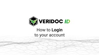 How to Login | Demo Video | Identity Verification | Blockchain Technology |