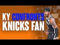 Kyrie Irving CONFRONTS A Knicks Fan 👀 | Highlights #Shorts