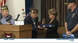 Family of late WWII pilot reunited with long-lost medal