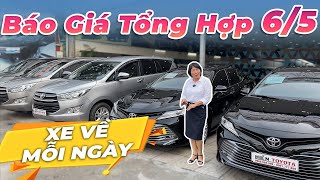 Xe về nhiều không kịp rửa Báo giá tổng hợp 6/5 Camry chất nhập Thái-Innova Tự động giá từ 348 triệu