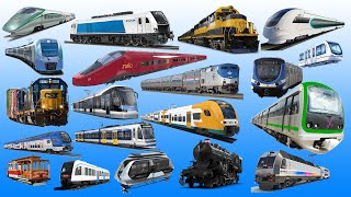 High-Speed, Electric, Diesel, Steam Locomotive, Bullet Train | RAILWAY Vehicles - TRAINS and SUBWAYS
