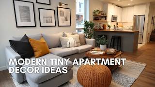 Small Space, BIG Style: Modern Tiny Apartment Decor Ideas That Actually Work
