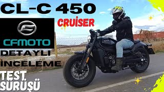 CFMOTO CL-C 450 Cruiser Motosiklet Detaylı İnceleme ve Test Sürüşü. CLC450 #cfmoto #clc450 #cruiser