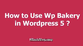 Visual Editor Not Working in Wordpress 5 | KTechBlog