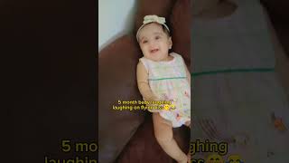 BABY LAUGHING || BABY LAUGHING VIDEO#babylaughing #5monthsbaby #babylaughingvideo #shortvideo
