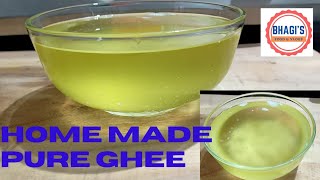 Pure ghee preparation recipe, స్వచ్చమైన నెయ్యి తయారీ, Homemade ghee, పూస లాంటి నెయ్యి.