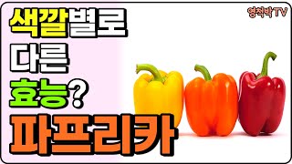 비타민 C의 여왕, 파프리카! / 파프리카 4가지 색깔 별 효능을 알려드립니다~