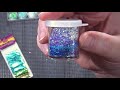 how to make diy ombre glitter ornaments glass and plastic balls two different methods