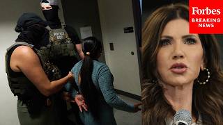 Kristi Noem Defends ICE Facility Standards: 'It's Their Choice On If They Want To Stay There Or Not'