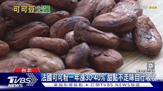 聖嬰現象衝擊! 可可期貨3月創歷史新高｜十點不一樣20240418@TVBSNEWS01