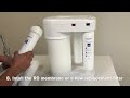 aquaphor dwm 101 replacement filters installation and rinsing