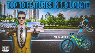 1.9 Update Is Here | Top New Feature In New Update |Bridge 2.o |New Map |PUBGM